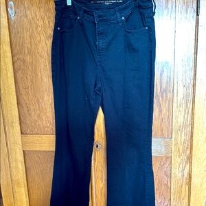 Chico's Midnight Black Wide Leg Jeans